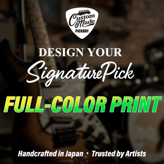 PICKBOY Custom Made Pick【UV Inkjet・Full Color Print】