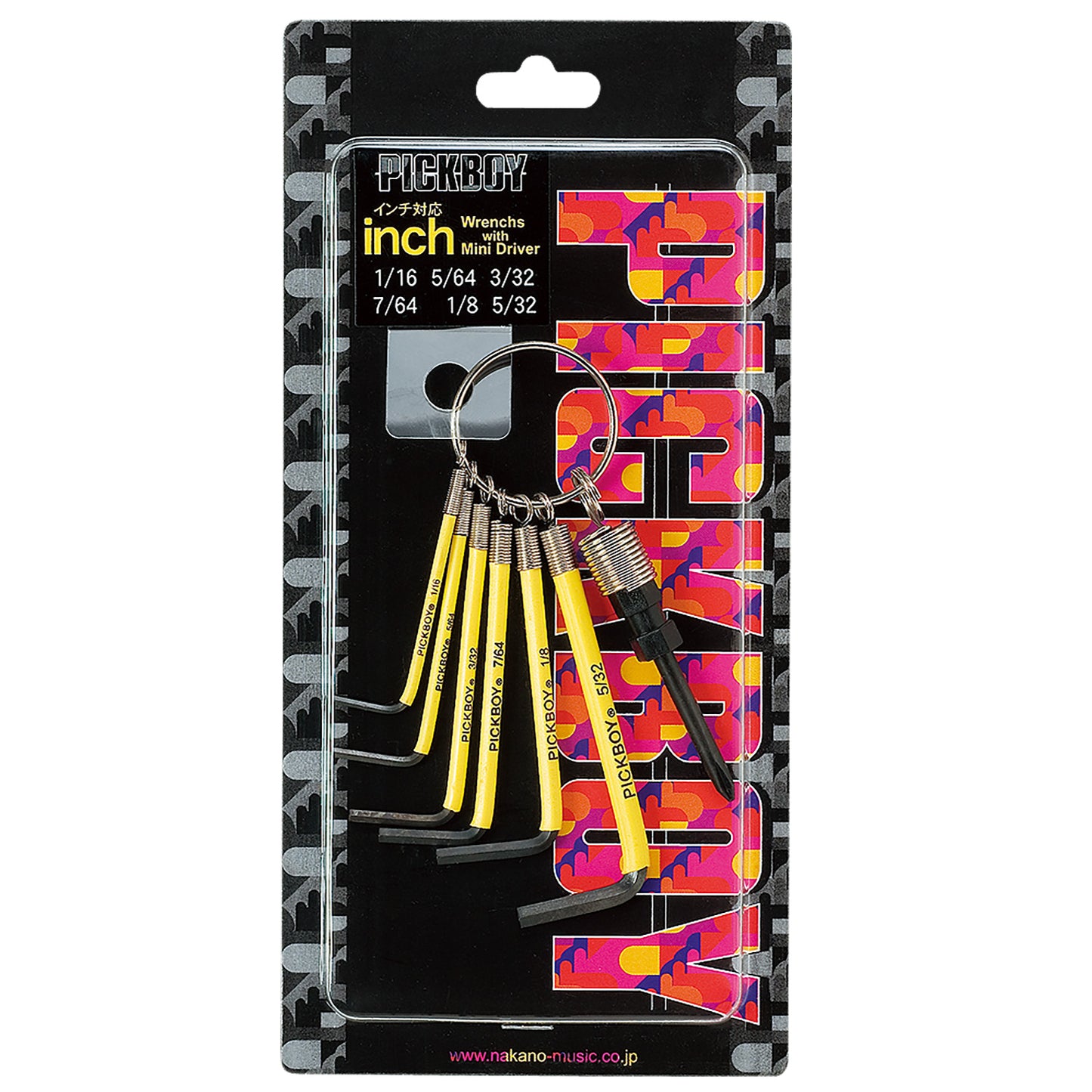 PICKBOY | レンチセット(インチサイズ用/ミリサイズ用)