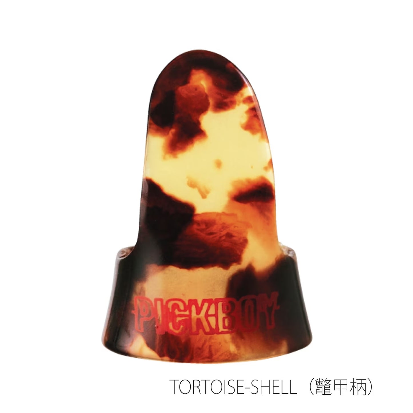 DEDAL PICK | Material: Celuloide | Cores: Marfim, Preto, Arco-íris, Tartaruga, Branco | Cada: 5 peças