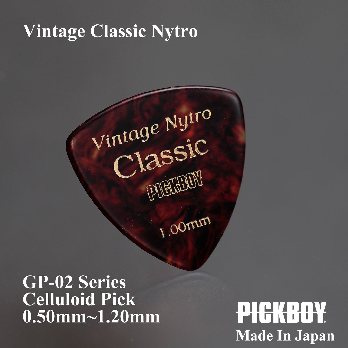VINTAGE CLASSIC NYTRO | Triangle | Material: Celluloid | Color: Nitro | Pack of 10