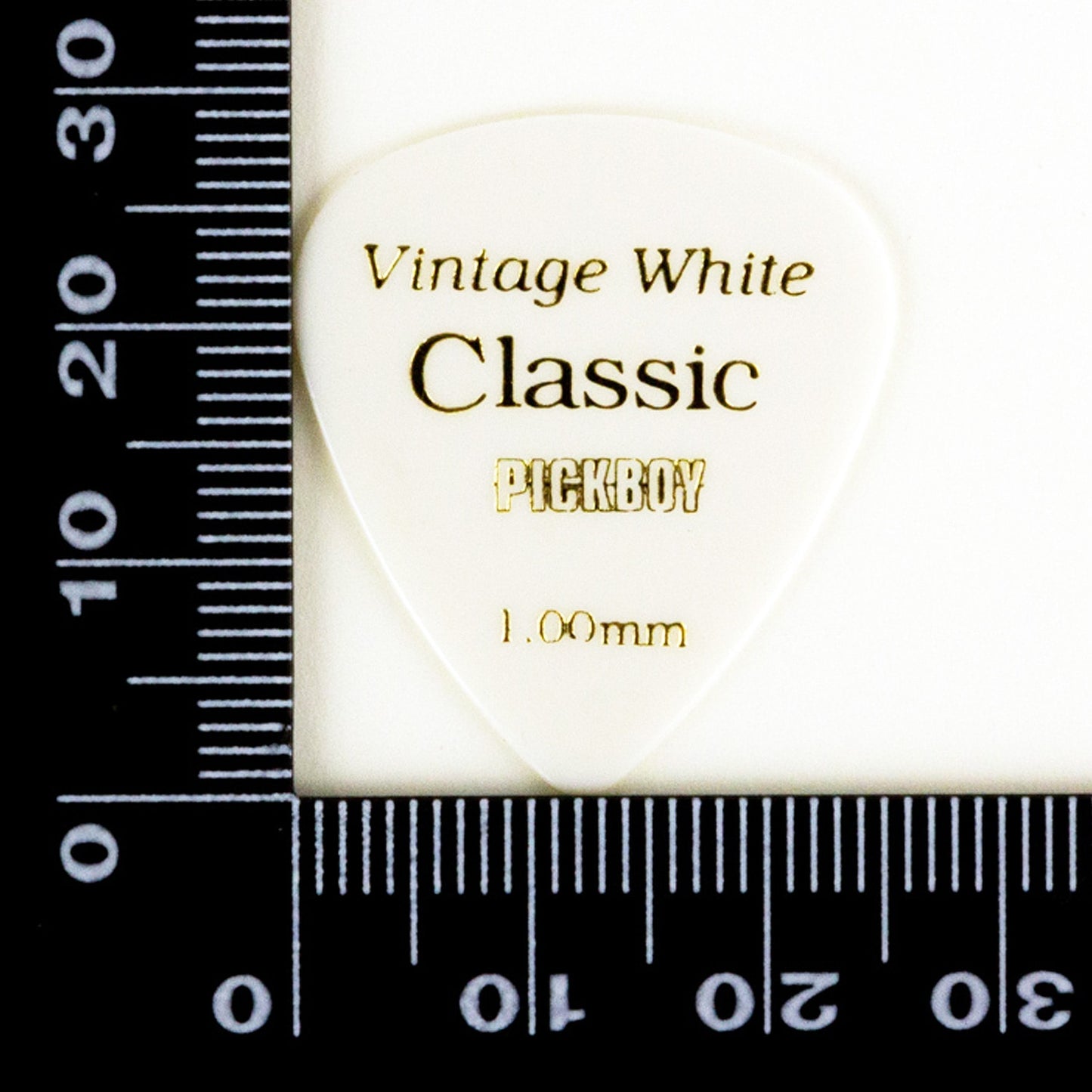 VINTAGE CLASSIC WHITE | Teardrop | 素材:セルロイド | 色:ホワイト | 10枚入り