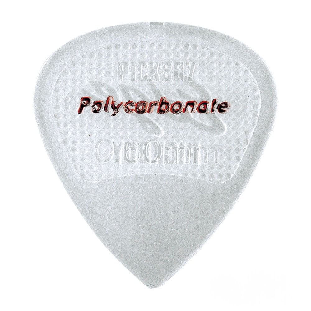 PICKBOY GP-200C EDGE SKELTON Polycarbonate Teardrop Guitar Pick
