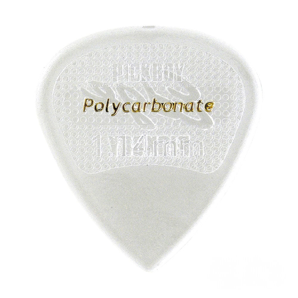 PICKBOY GP-200C EDGE SKELTON Polycarbonate Teardrop Guitar Pick