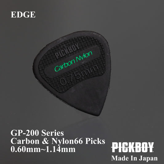 EDGE | Teardrop | Material: Carbon & Nylon 66 | Color: Black | Pack of 10