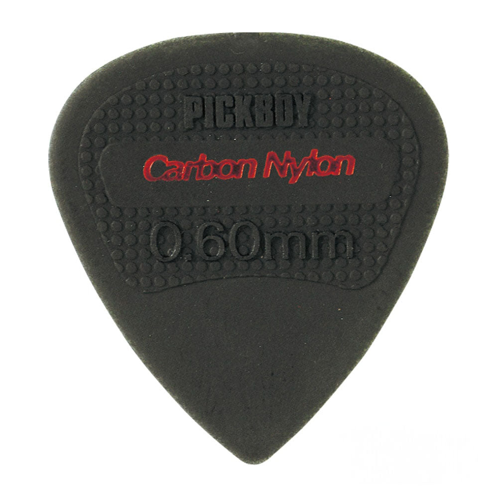PICKBOY GP-200 EDGE Carbon & Nylon 66 Teardrop Guitar Pick Set of 10