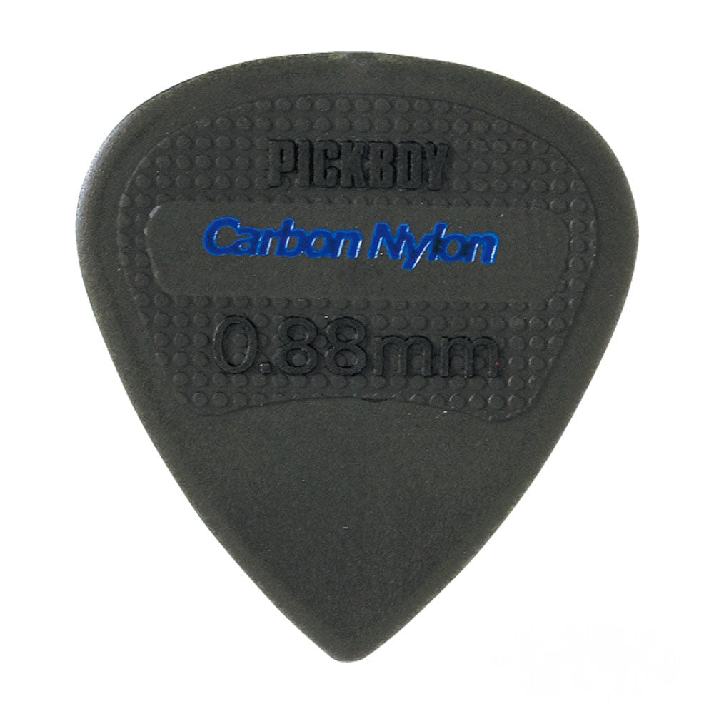 PICKBOY GP-200 EDGE Carbon & Nylon 66 Teardrop Guitar Pick Set of 10