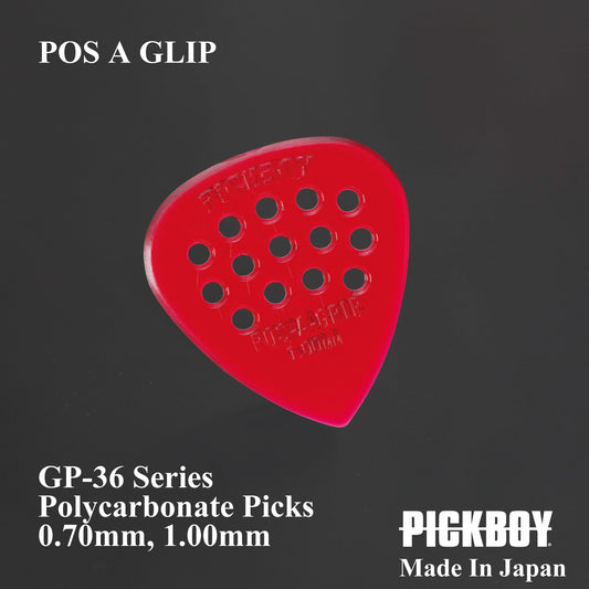 POS A GLIP | Teardrop | Material: Polycarbonate | Color: Red | Pack of 10