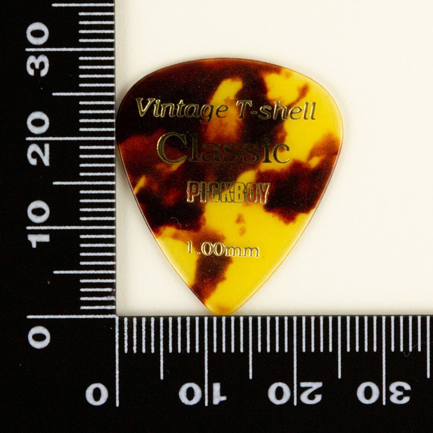 VINTAGE CLASSIC T-SHELL | Träne | Material: Zelluloid | Farbe: Schildpatt | 10er Packung