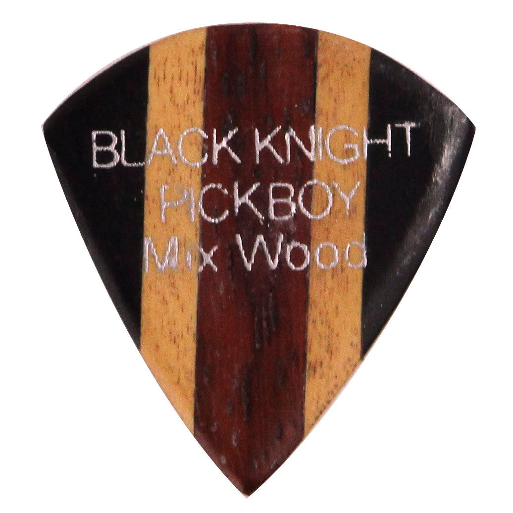 BLACK KNIGHT Mix Wood | Teardrop | 素材:ミックウッド(エボニー/ハルドゥ/アフリカンパドック) | 色:ミックウッド | 各:1枚入り