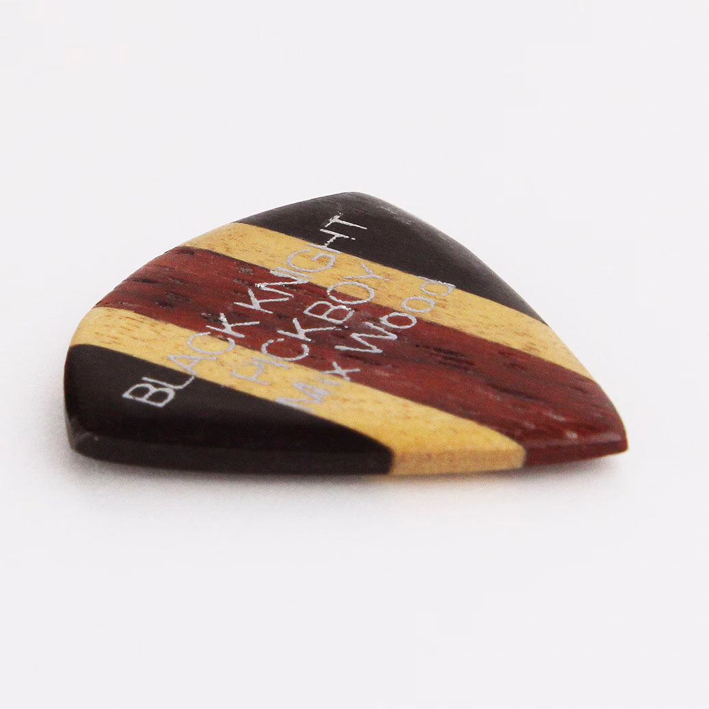 BLACK KNIGHT Mix Wood | Teardrop | 素材:ミックウッド(エボニー/ハルドゥ/アフリカンパドック) | 色:ミックウッド | 各:1枚入り