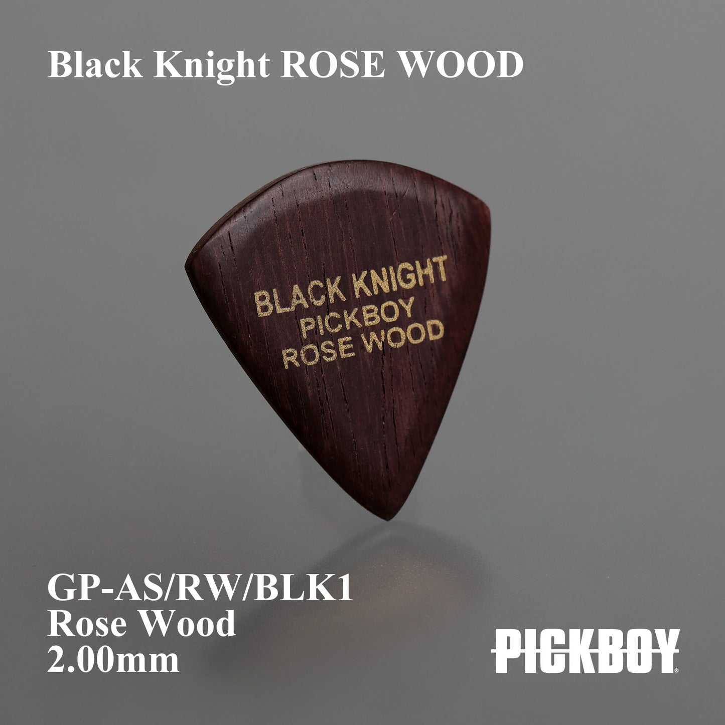 Cavaliere Nero ROSEWOOD | Lacrima | Materiale: Palissandro | Colore: Palissandro | Ciascuno: 1 pezzo