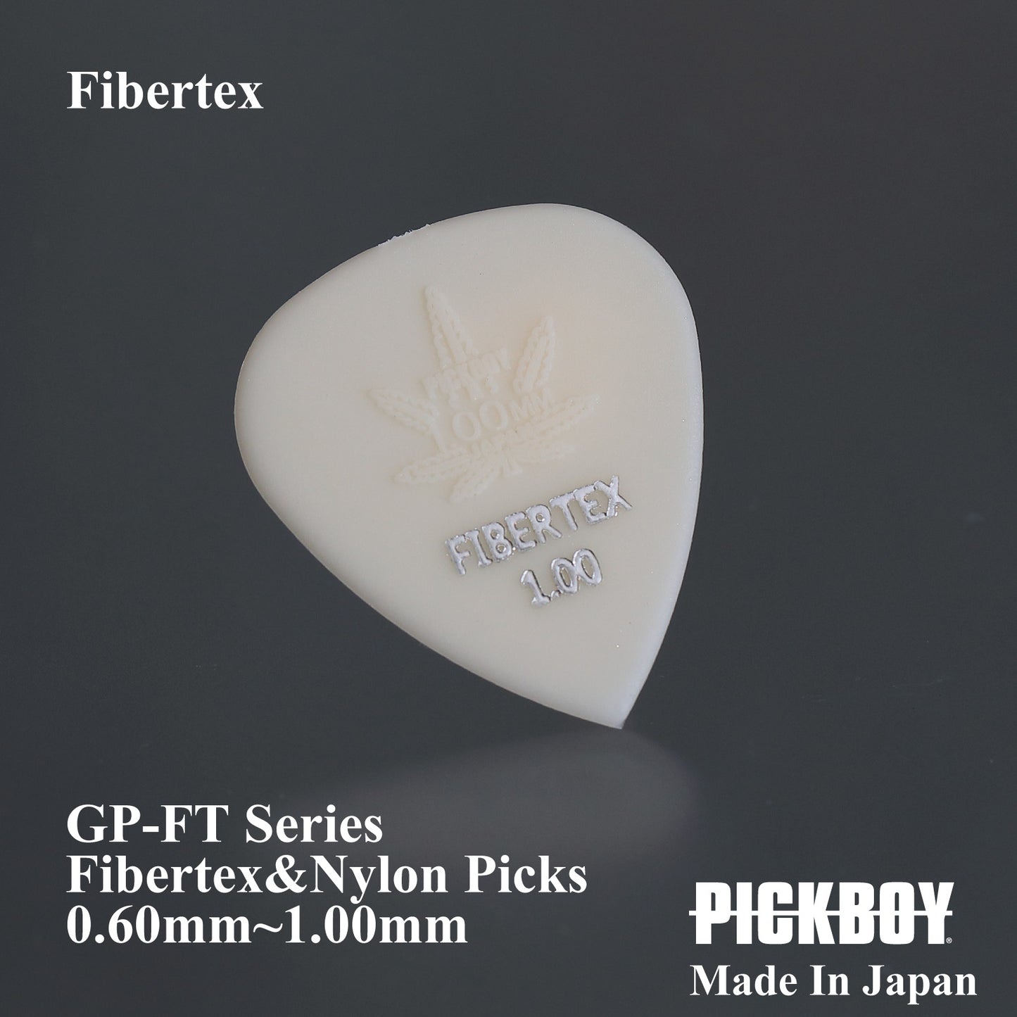 FIBERTEX | Teardrop | 素材:グラスファイバー&ナイロン | 色:ホワイト | 10枚入り