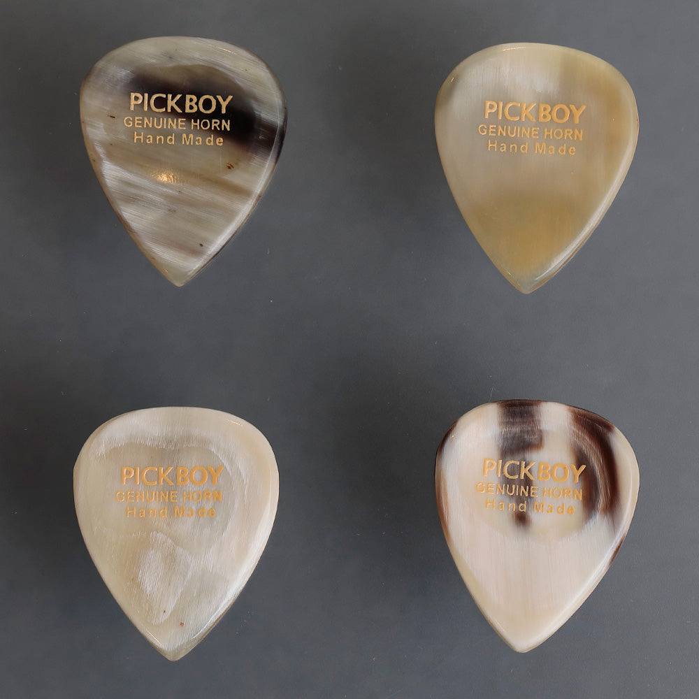 GENUINE HONE | Teardrop | Material: Mixed horn (water buffalo horn) | Color: Horn | 1 piece