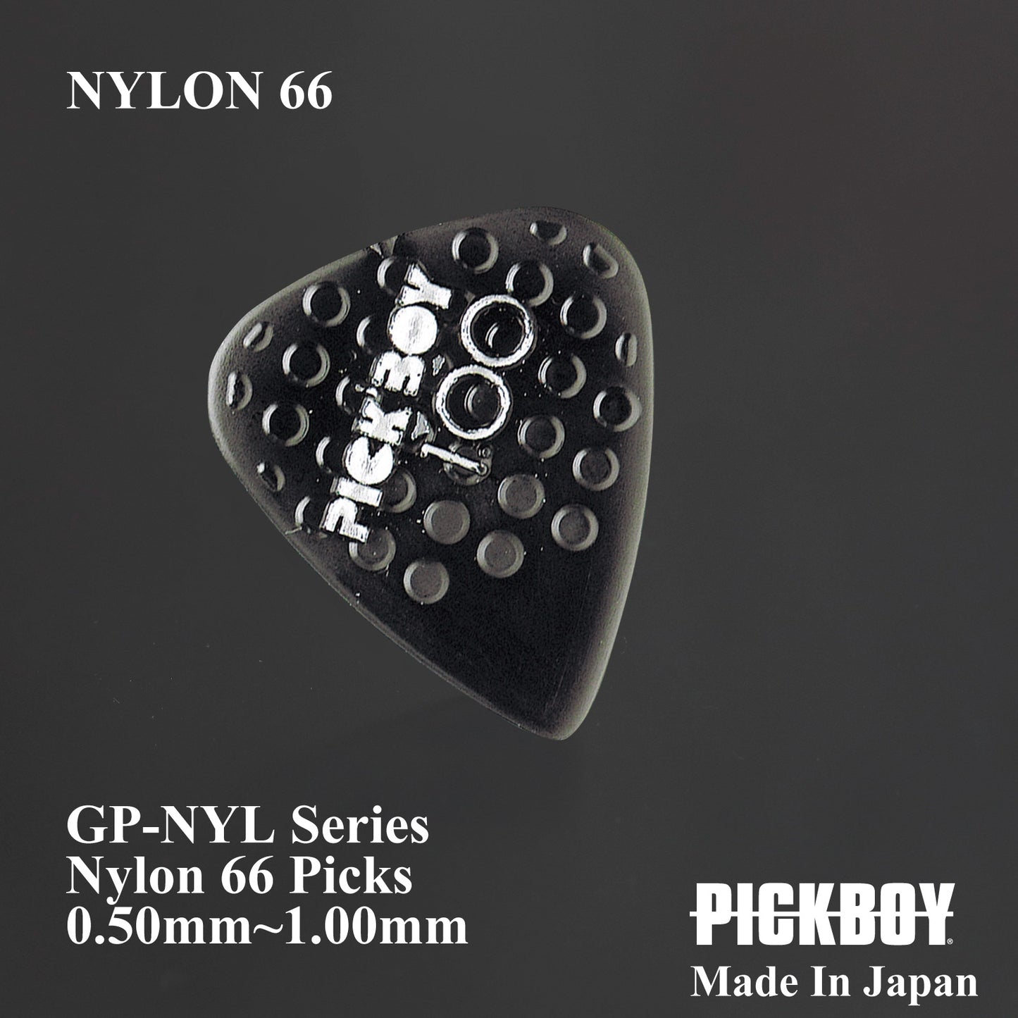 NYLON 66 | Teardrop | Material: Nylon 66 | Color: Black | Pack of 10