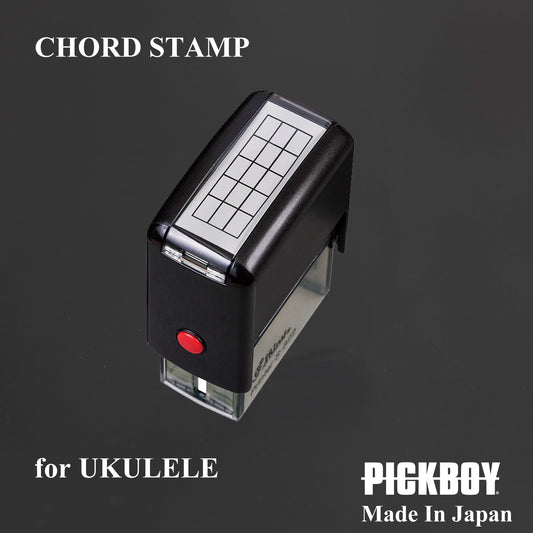 PICKBOY | Chord stamp for ukulele *Supervised by "Tomo Fujita"