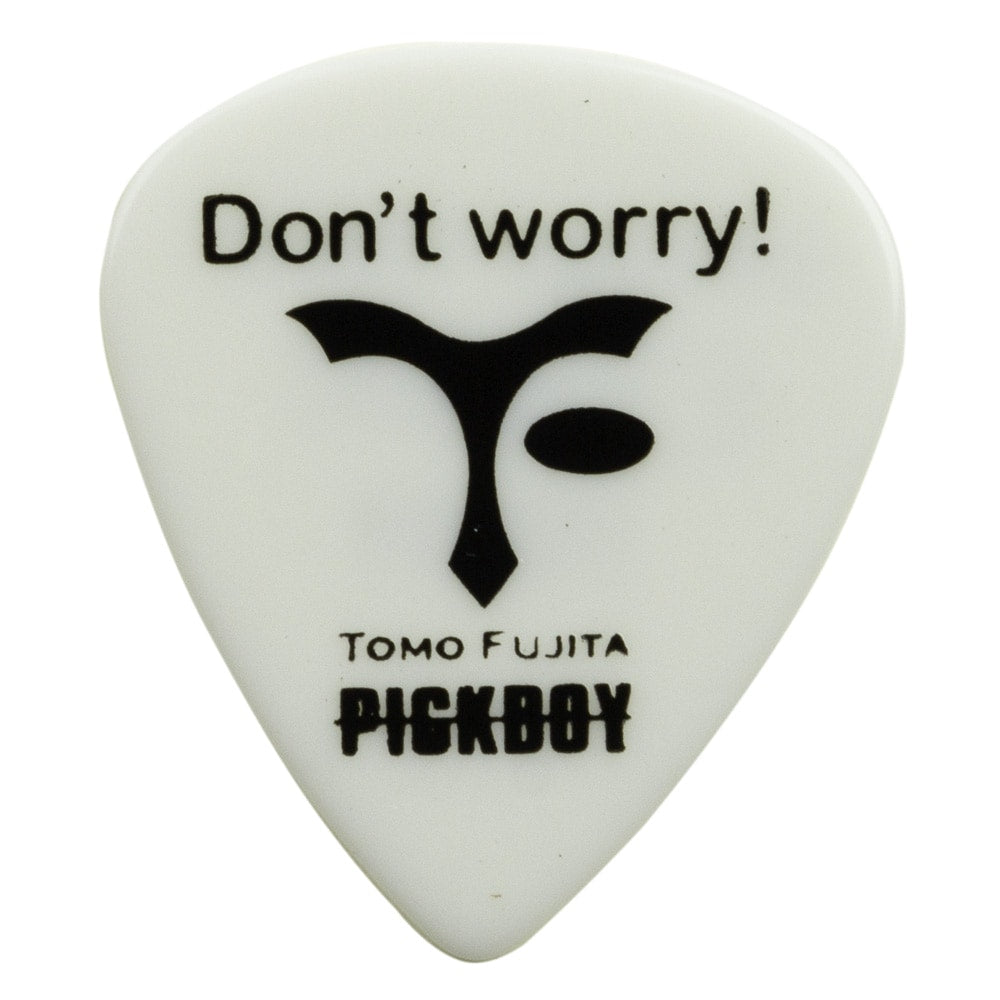 PICKBOY aGP-TOMO-WIS TOMO FUJITA 签名款 Wisdom 拨片 - 赛璐珞水滴形吉他拨片(20 片装)