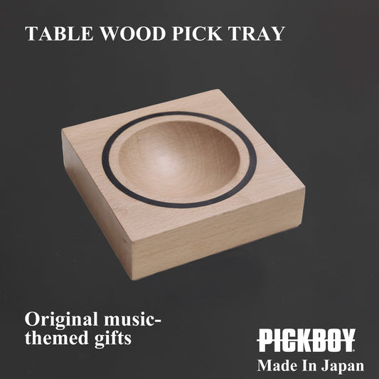 Table Wood Pick Tray (Beech Wood, Interior Accessories)
