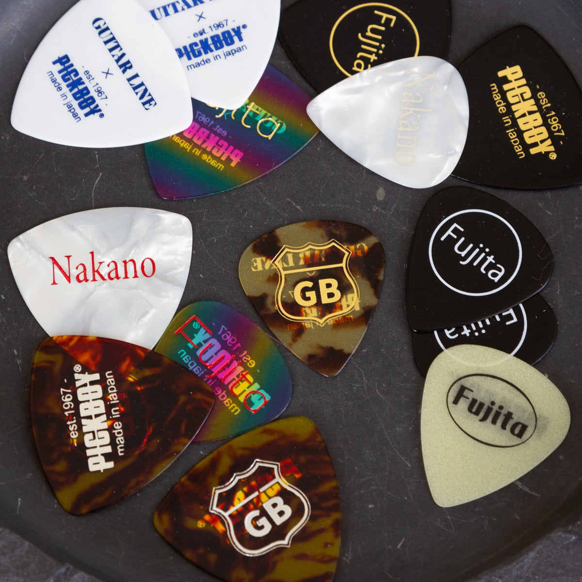 Easy Name Order Pick|Custom Foil Stamped Pick Made with Text