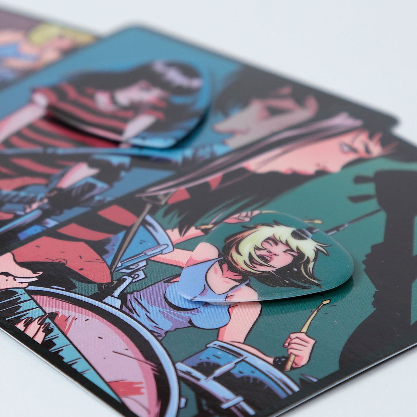 コレクティブル ギターピック アートカード「DEAD EXES」