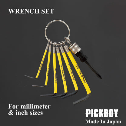 PICKBOY | レンチセット（インチサイズ用／ミリサイズ用）