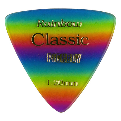 VINTAGE CLASSIC RAINBOW | Triangle | 素材：セルロイド | 色：レインボー | 10枚入り