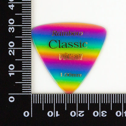 VINTAGE CLASSIC RAINBOW | Triangle | 素材：セルロイド | 色：レインボー | 10枚入り