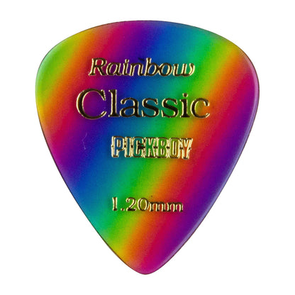 VINTAGE CLASSIC RAINBOW | Teardrop | 素材：セルロイド | 色：レインボー | 10枚入り