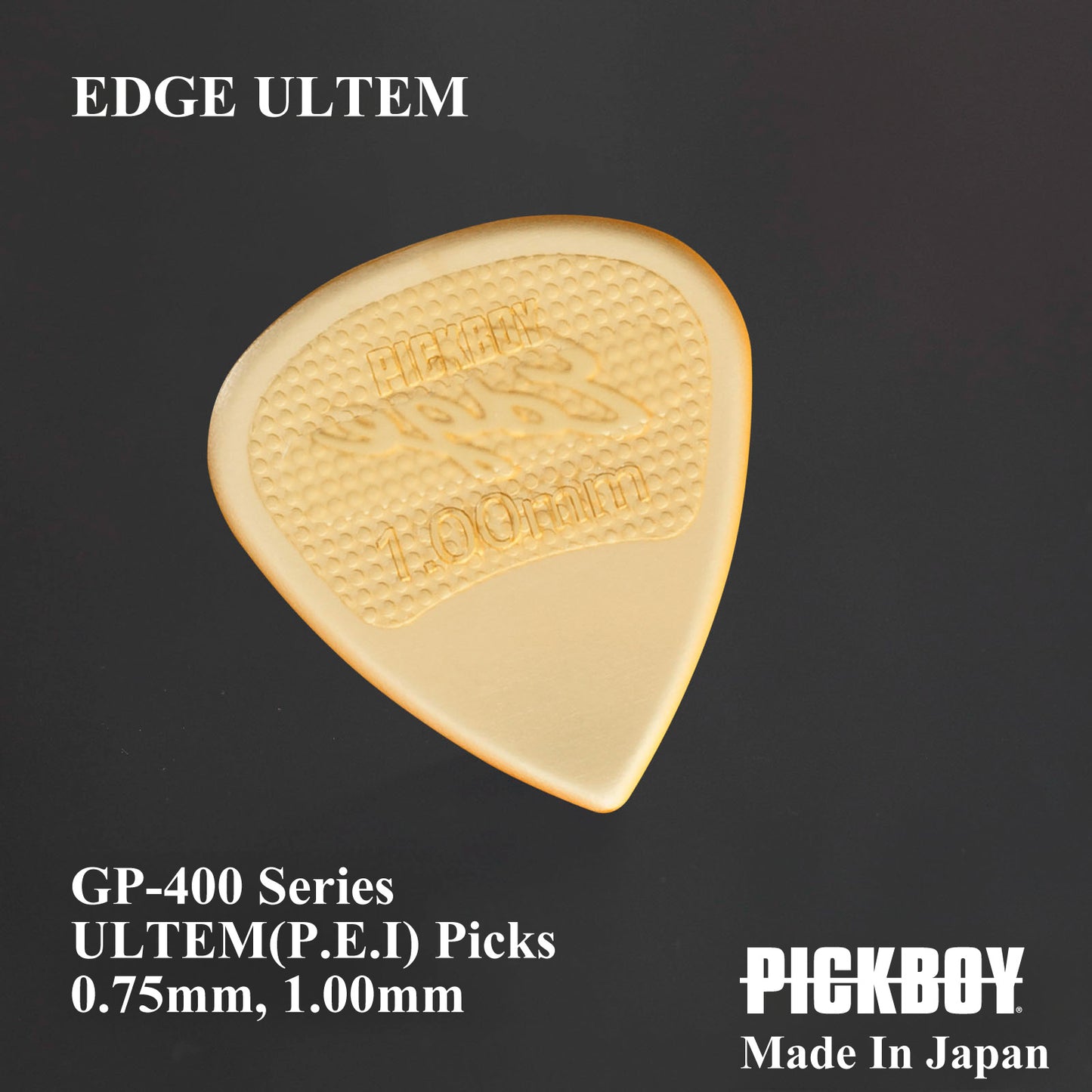 EDGE ULTEM (Ultem / PEI / Polieterimida) | Forma de lágrima | Esqueleto | Paquete de 10