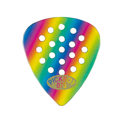 POS-A-GRIP | Teardrop | 素材：セルロイド | 色：ブラック/レインボー/鼈甲柄 | 10枚入り