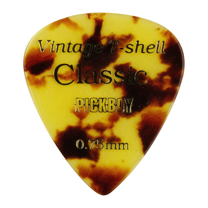 VINTAGE CLASSIC T-SHELL | Träne | Material: Zelluloid | Farbe: Schildpatt | 10er Packung