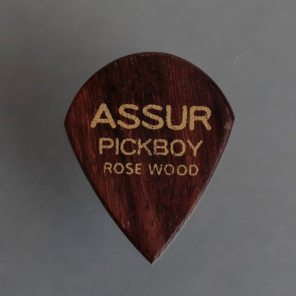ASSUR ROSE WOOD | Teardrop | 素材：ローズウッド | 色：ローズウッド | 各：1枚入り