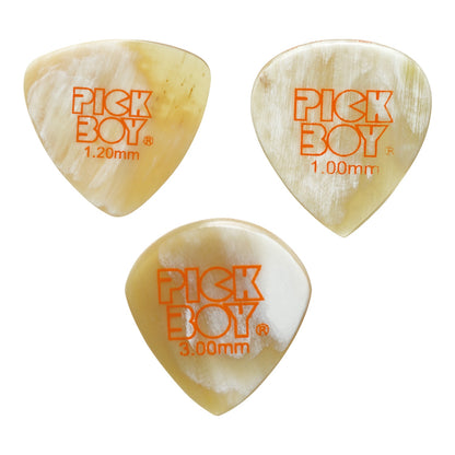 HANDWERK | Standard/Teardrop/Jazz | Material: Gemischtes Horn (Wasserbüffelhorn) | Farbe: Horn gemischt | Jeweils: 1 Stück