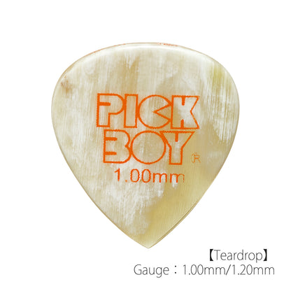 HANDWERK | Standard/Teardrop/Jazz | Material: Gemischtes Horn (Wasserbüffelhorn) | Farbe: Horn gemischt | Jeweils: 1 Stück