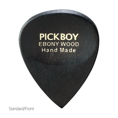 EBONY | Teardrop | 素材：エボニー | 色：エボナイト | 1枚入り