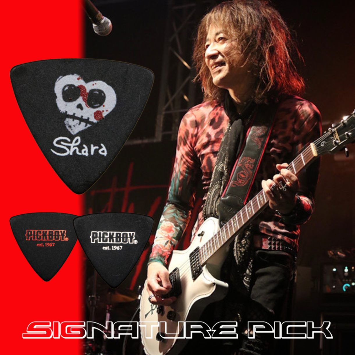 ポリアセタール製ギターピック｜PICKBOY Polyacetal / Delrin Picks