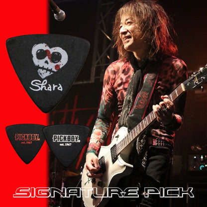 ヘルハート SHARAモデル［石原 愼一郎/アースシェイカー］ | Triangle | 素材：ポリアセタール | 色：ブラック | 10枚入り