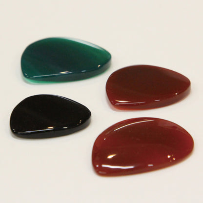 STEIN | Rund | Material: Onyx/Achat | Farbe: Schwarz/Braun/Grün | 1 Stück