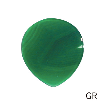 STEIN | Standardrunde | Material: Onyx/Achat | Farbe: Schwarz/Braun/Grün | 1 Stück