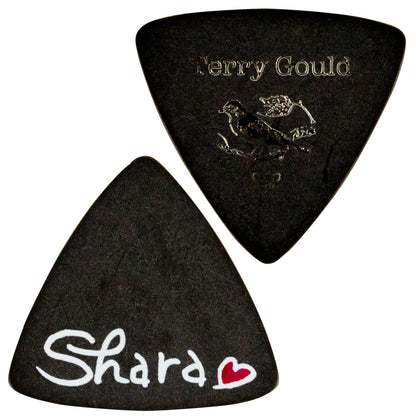 SHARA-Modell [Shinichiro Ishihara/Earthshaker] | Dreieck | Material: Polyacetal | Farbe: Schwarz | 10 Stück