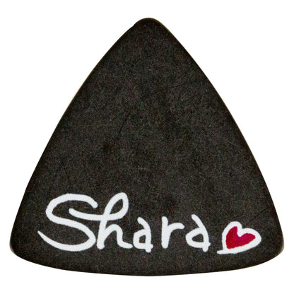 SHARA-Modell [Shinichiro Ishihara/Earthshaker] | Dreieck | Material: Polyacetal | Farbe: Schwarz | 10 Stück