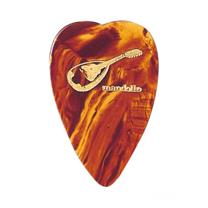 Mandolinenbild | Träne | Material: Zelluloid/Polyacetal | Farbe: Nitro/Regenbogen/Schwarz | 10er Packung