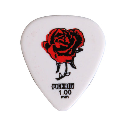 PICKBOY Archive Series タトゥー（薔薇） | Teardrop | 素材：セルテックス | 色：ホワイト | 10枚入り