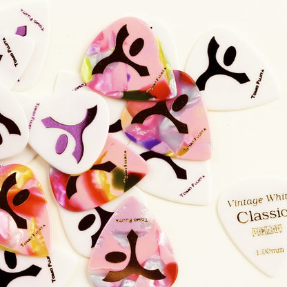 Selección de firma de TOMO FUJITA 2 | Lágrima Material: Celuloide | Paquete de 20