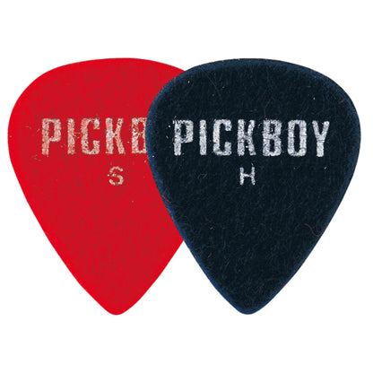 Médiators en feutre pour ukulélé | Forme goutte d'eau/triangle | Matière : laine/rayonne/PVC | Épaisseur : souple/épaisse | 5 médiators par paquet