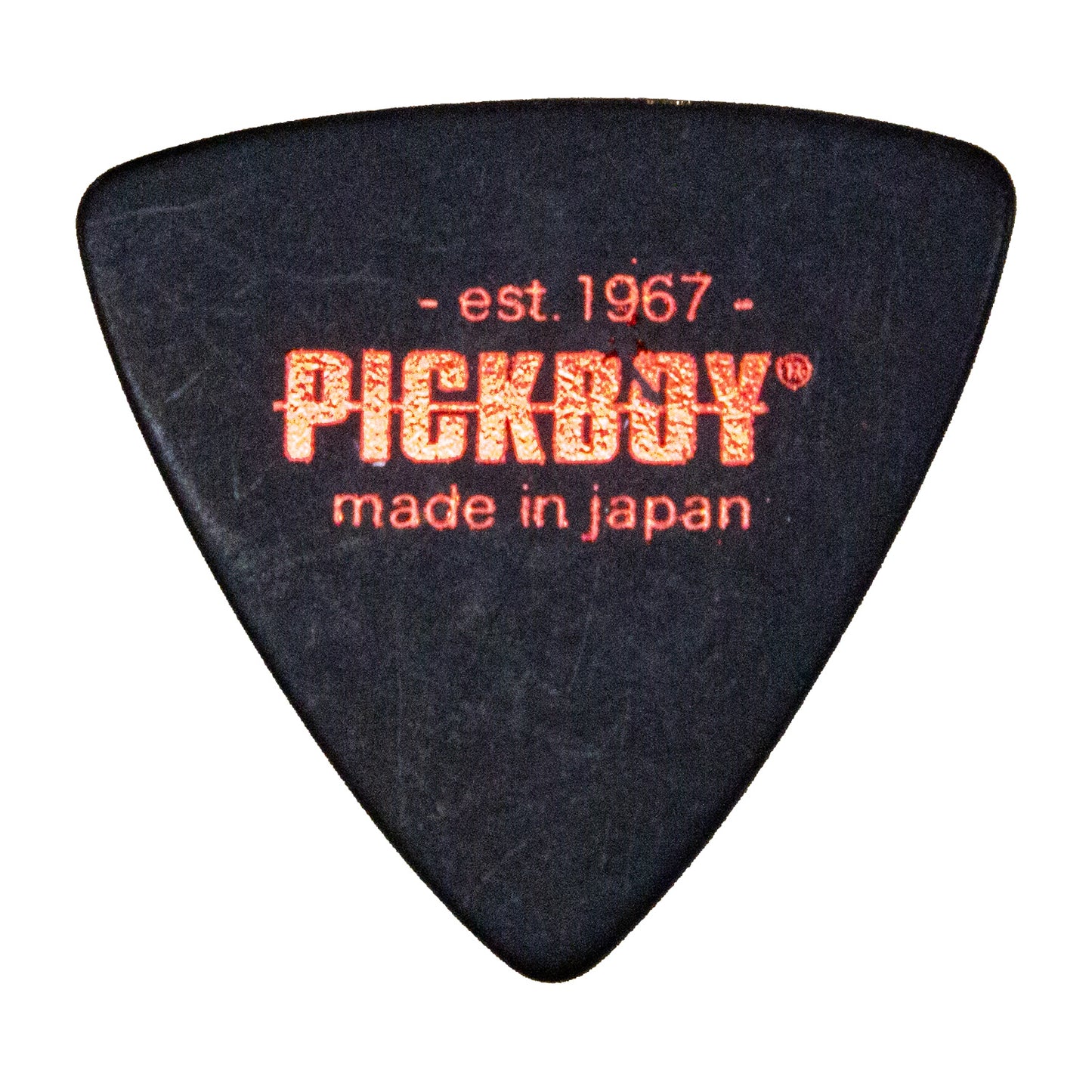 ヘルギター　SHARAモデルギターピック［石原 愼一郎/アースシェイカー］| Triangle | 素材：ポリアセタール | 色：メタリックレッド、ゴールド | 2色各10枚入り